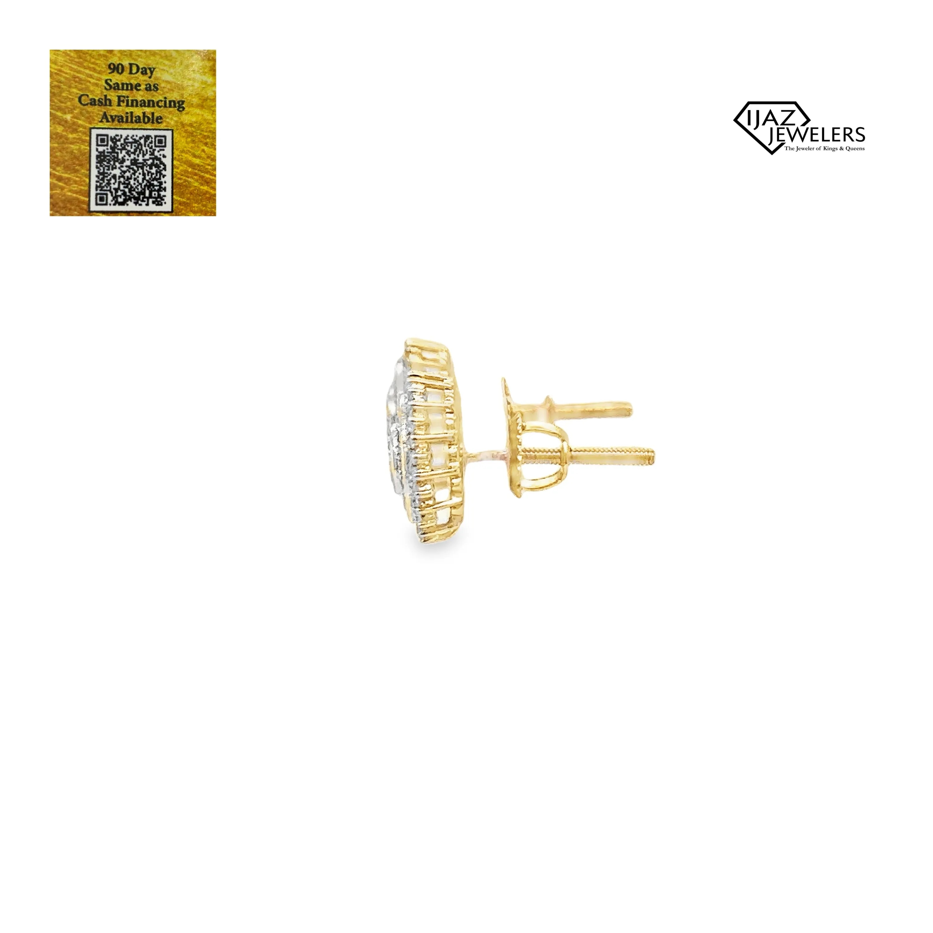 10K Gold 0.30 CTW Diamond Earrings