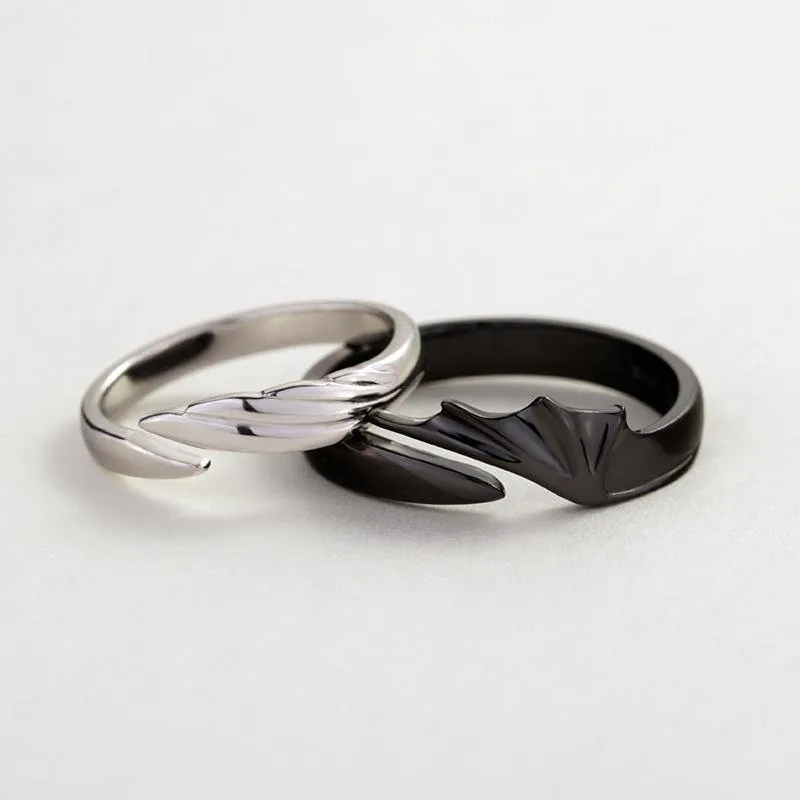 Angel & Devil Divine Couple Rings