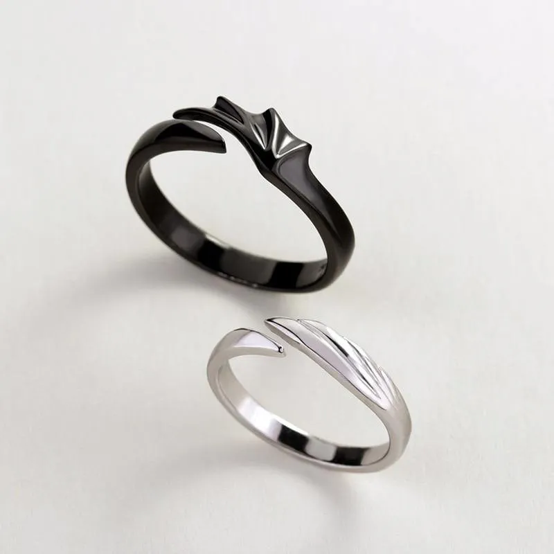 Angel & Devil Divine Couple Rings
