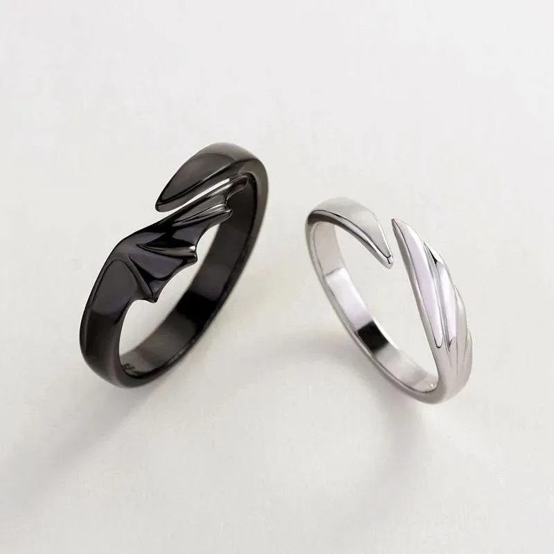 Angel & Devil Divine Couple Rings