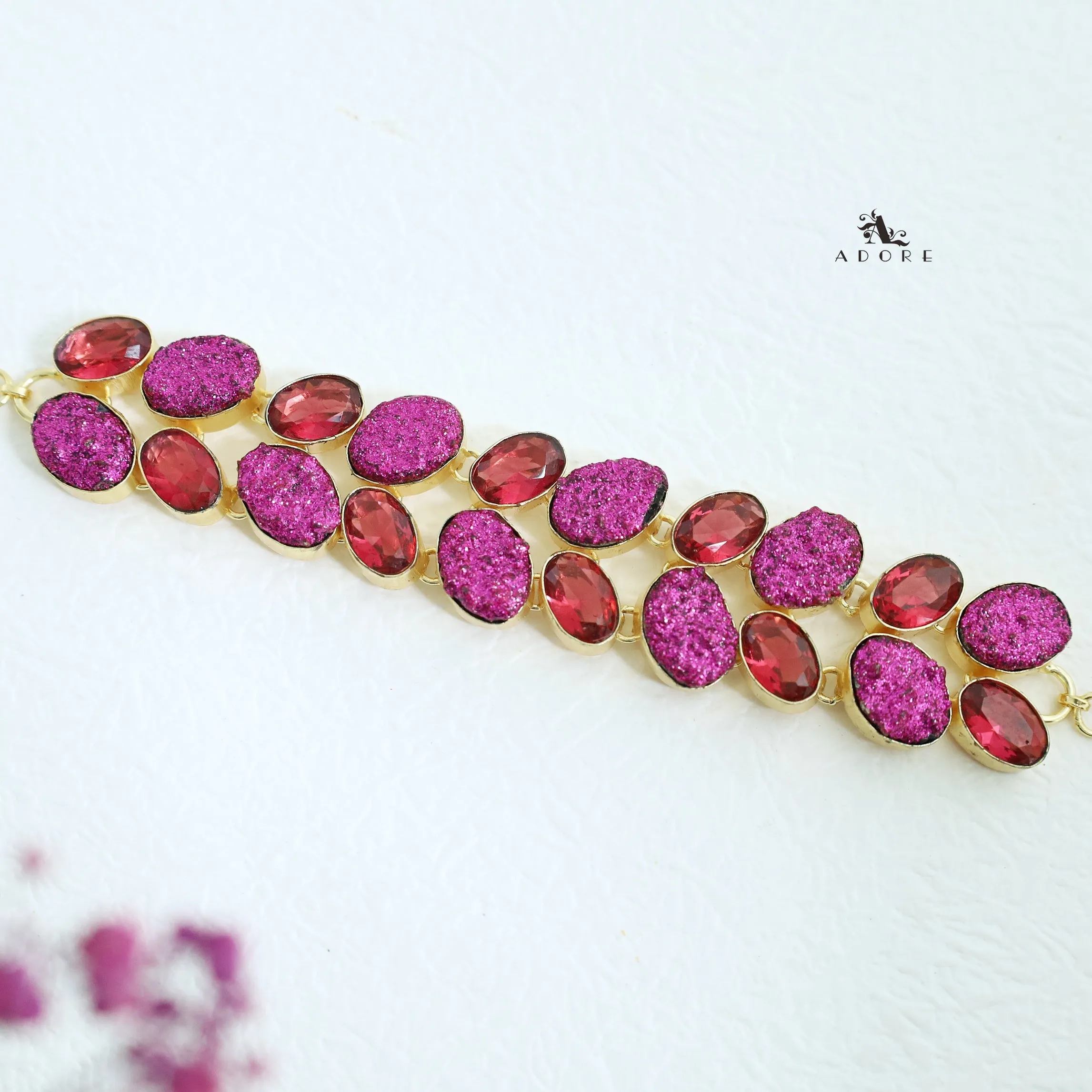 Camila Druzy   Glossy Stone Choker