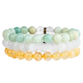 Cultivating Happiness Bracelet Set