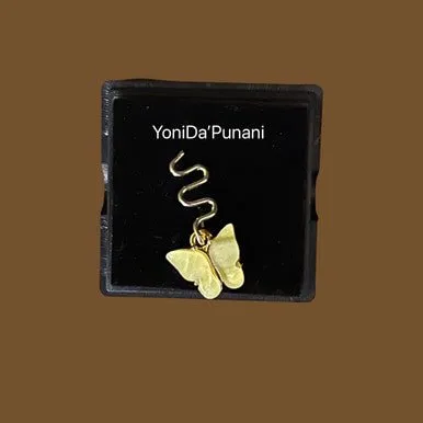 Dangle Butterfly Nose Cuff Clip On Jewelry