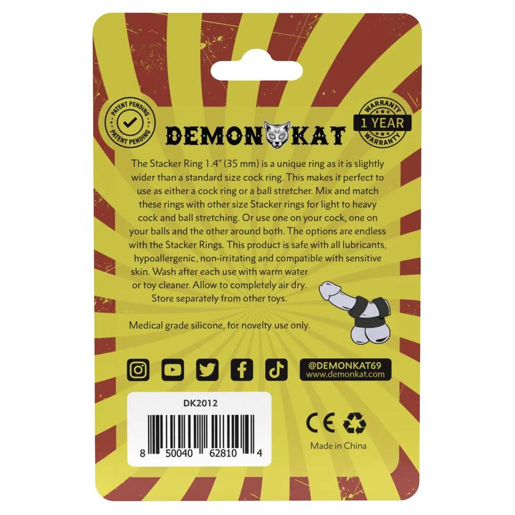 Demon Kat 1.4" Stacker Cock Ring