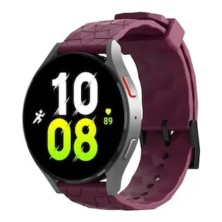 Hugo Boss 22mm Range compatible Silicone Football Pattern Watch Straps