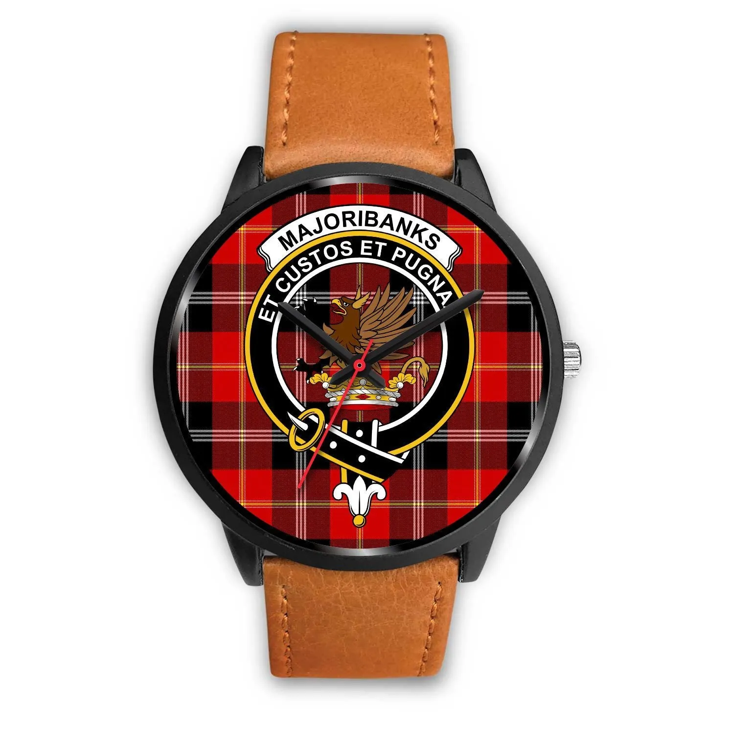 Majoribanks Clan Badge Tartan Black Watch
