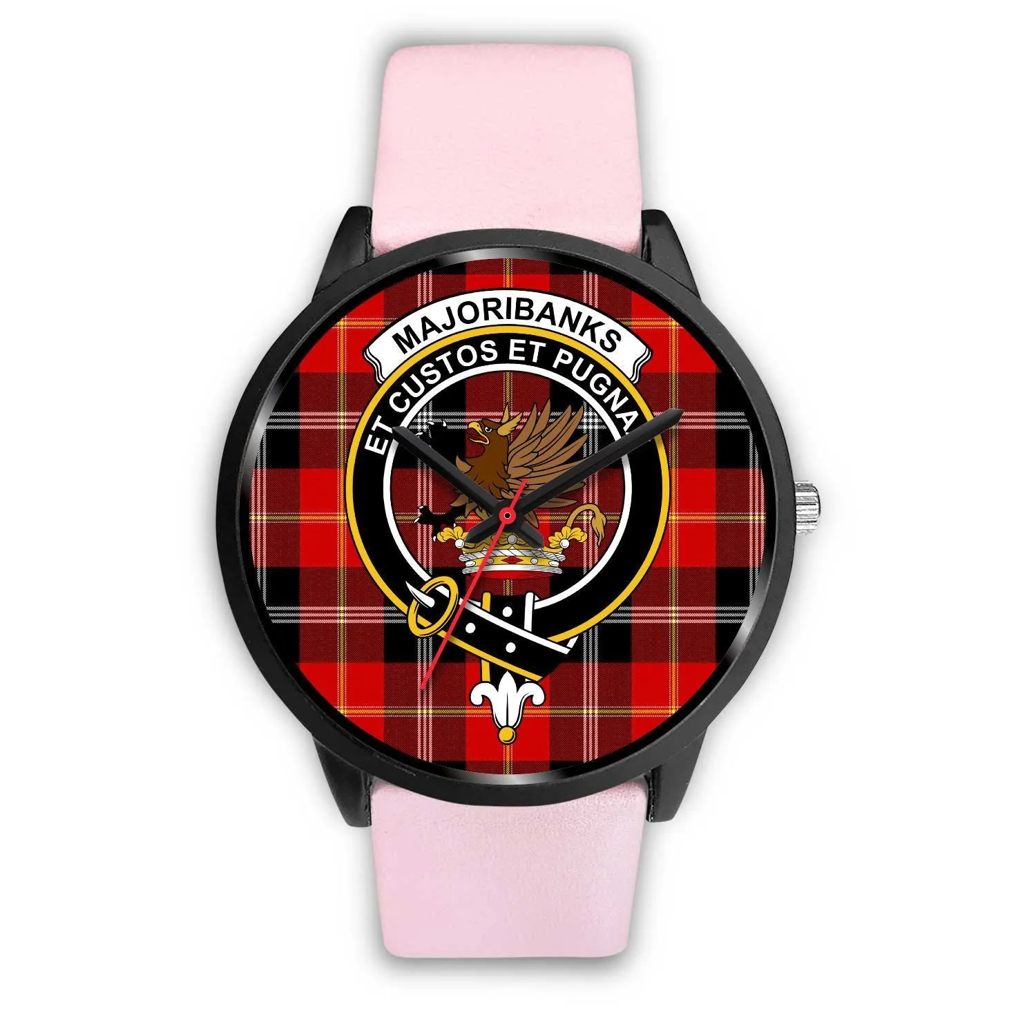 Majoribanks Clan Badge Tartan Black Watch