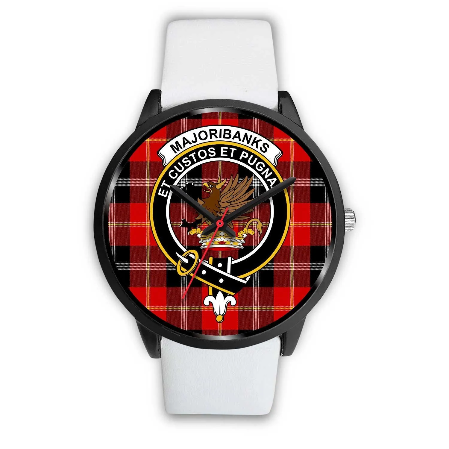 Majoribanks Clan Badge Tartan Black Watch