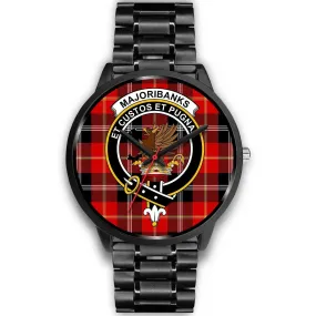 Majoribanks Clan Badge Tartan Black Watch