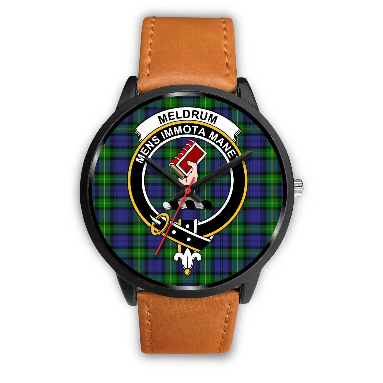 Meldrum Clan Badge Tartan Black Watch