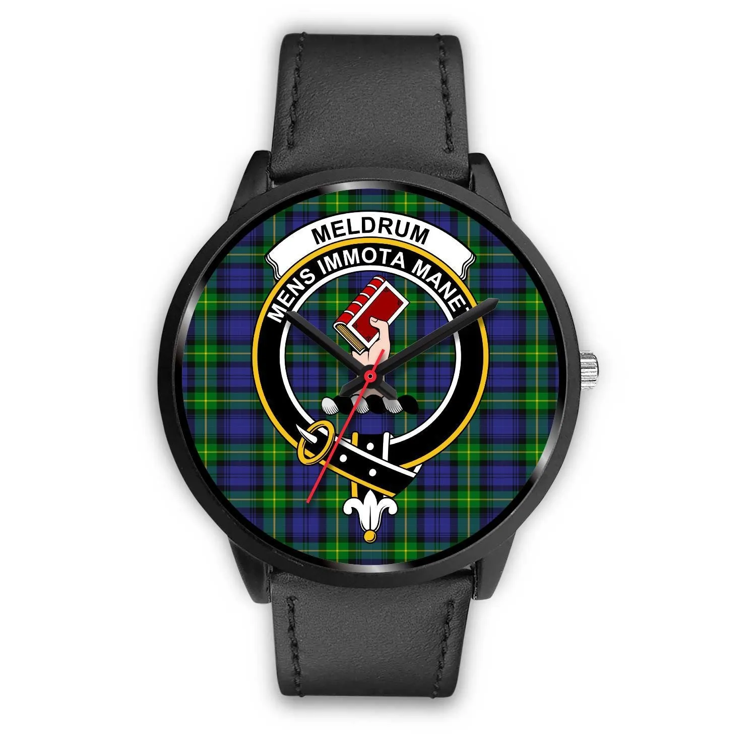 Meldrum Clan Badge Tartan Black Watch