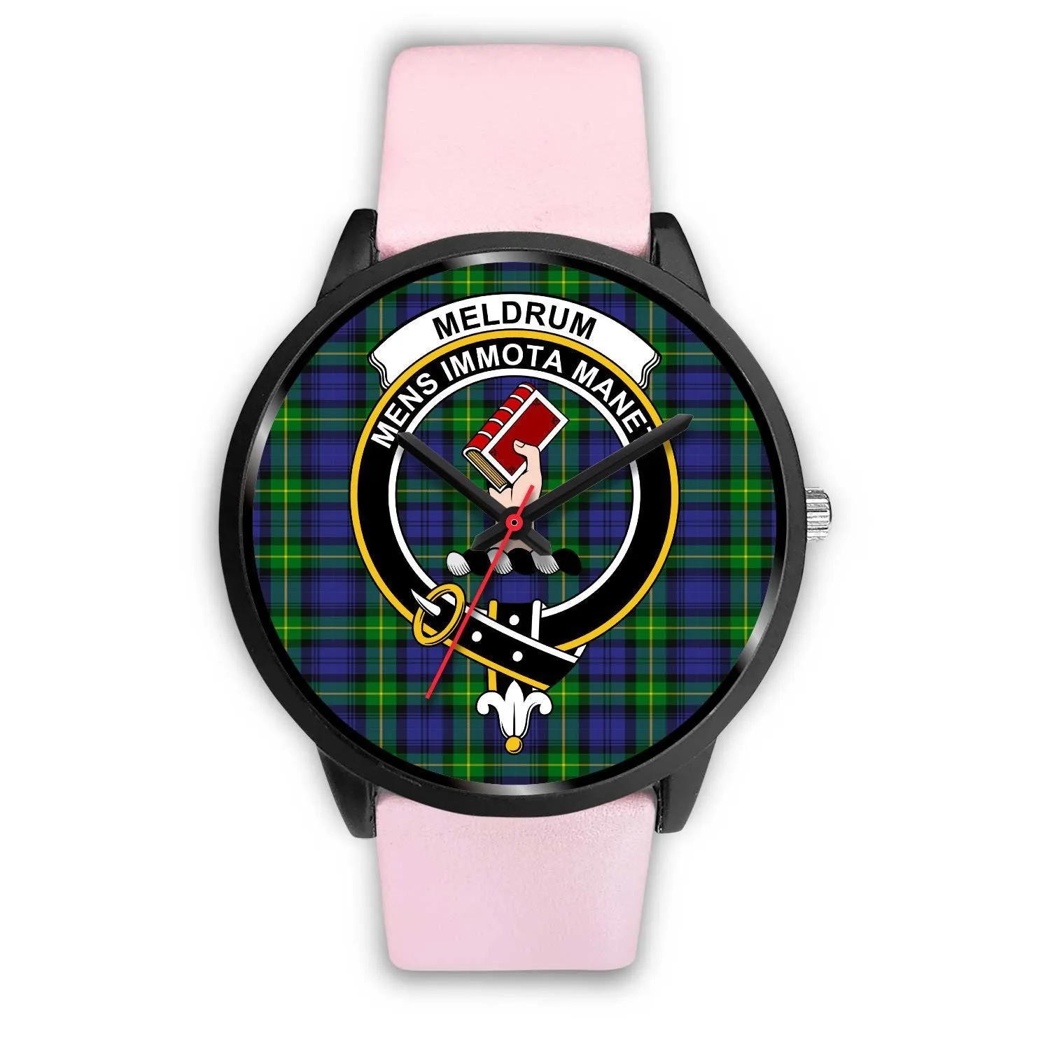 Meldrum Clan Badge Tartan Black Watch