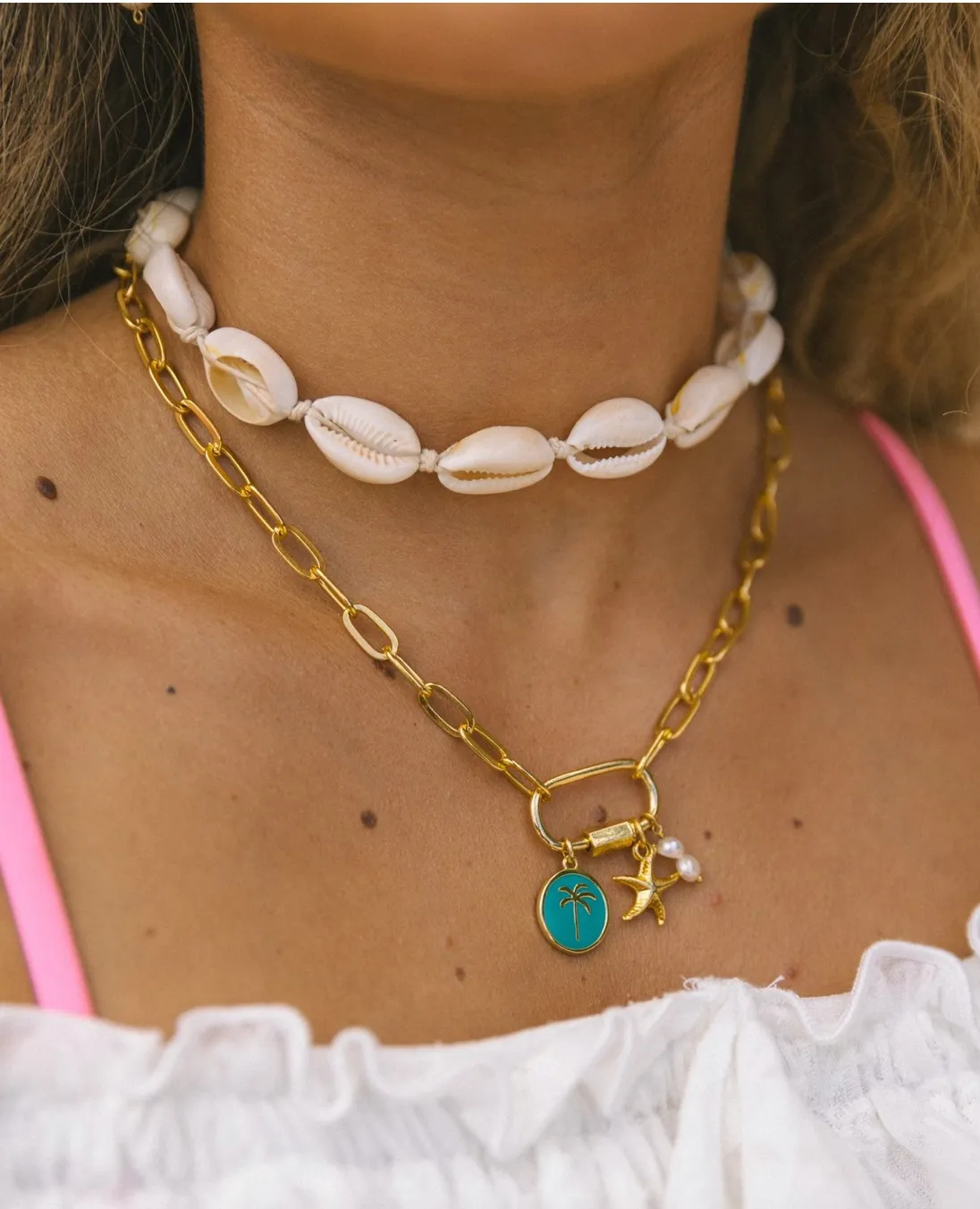Puka Shell Choker necklace