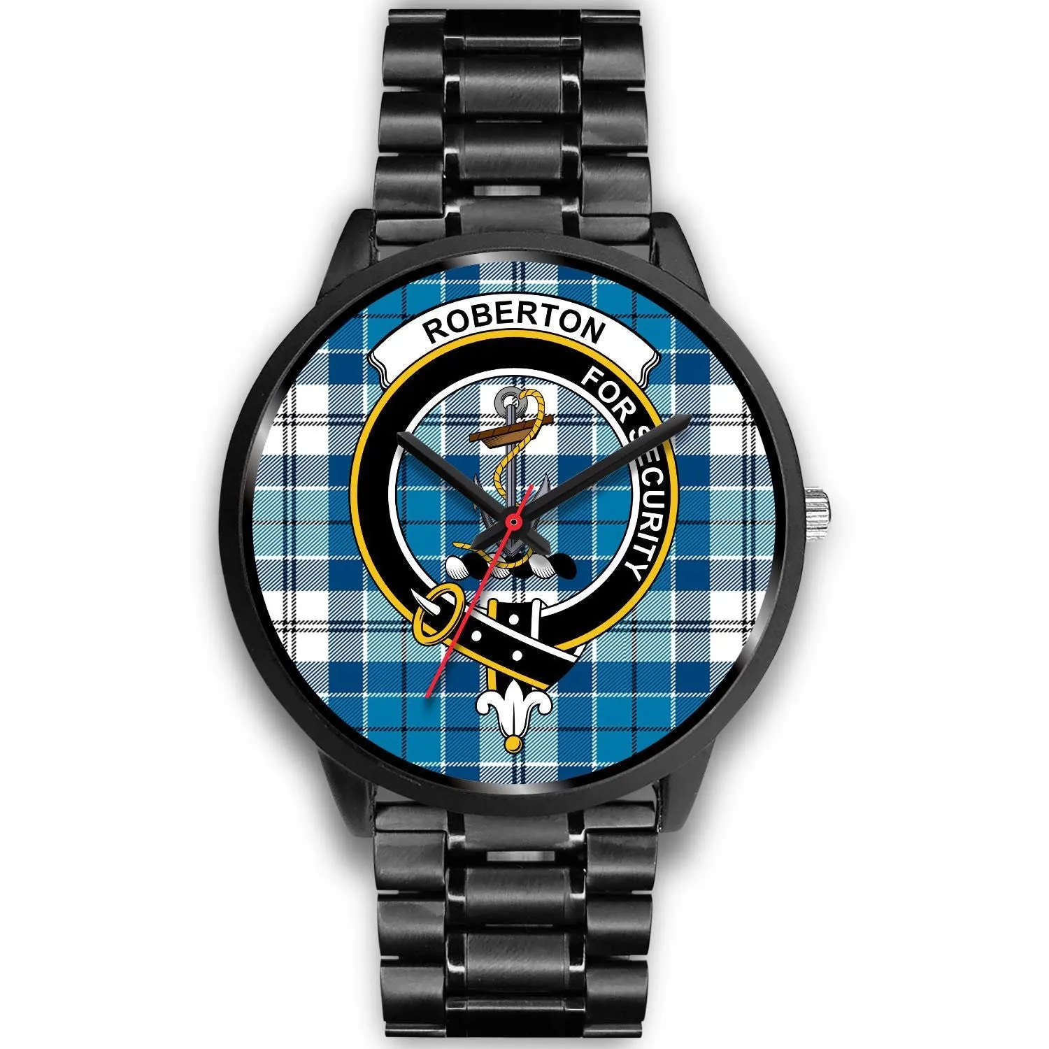 Roberton Clan Badge Tartan Black Watch