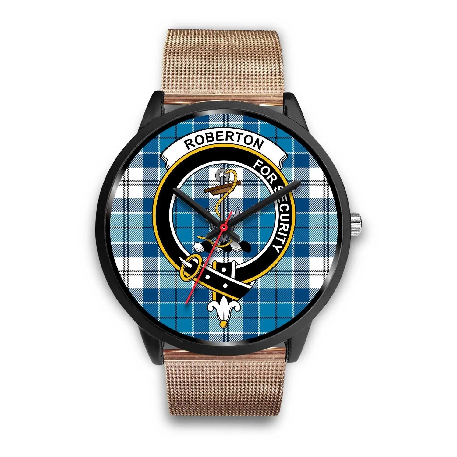 Roberton Clan Badge Tartan Black Watch