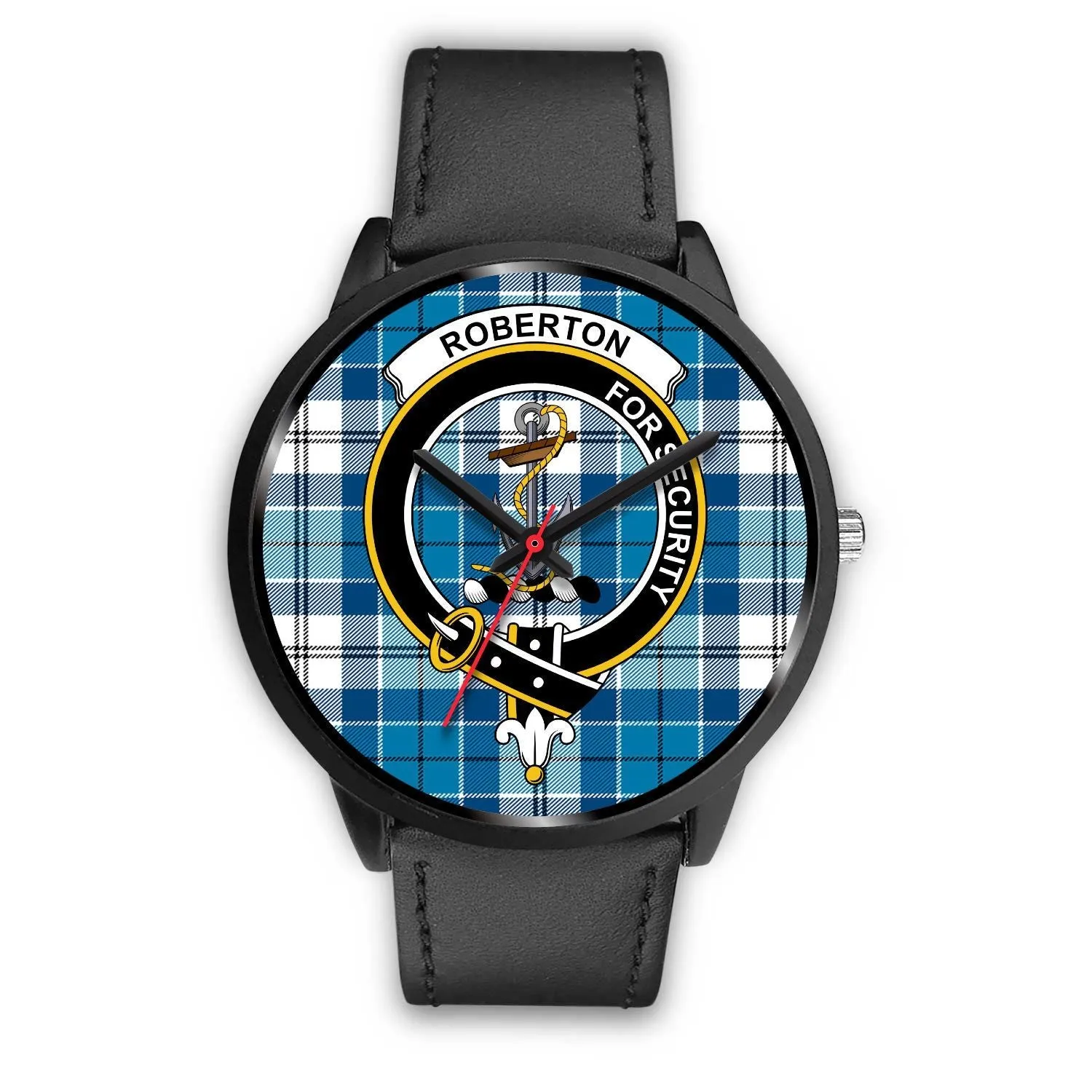 Roberton Clan Badge Tartan Black Watch