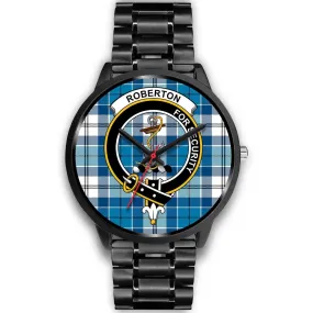 Roberton Clan Badge Tartan Black Watch
