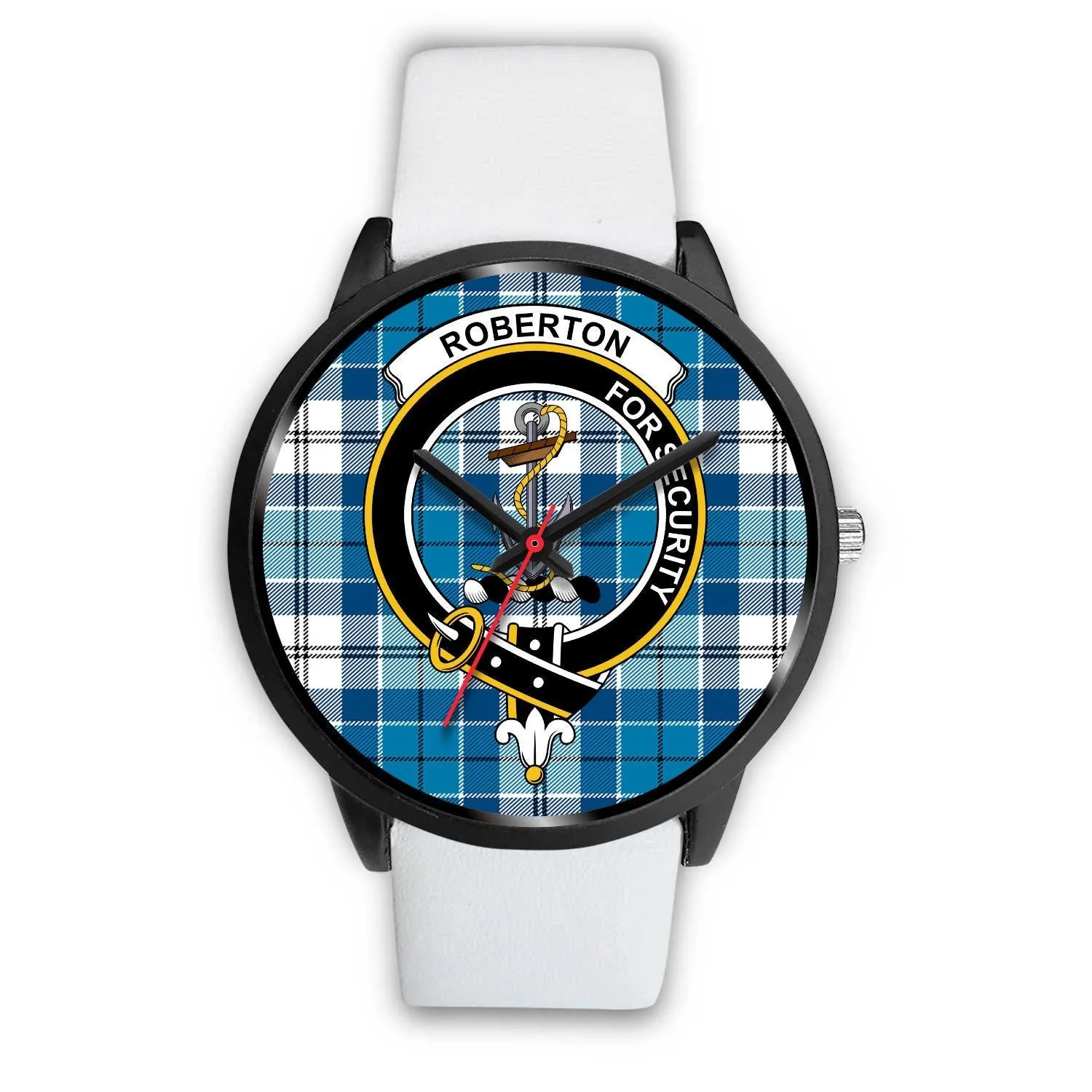 Roberton Clan Badge Tartan Black Watch