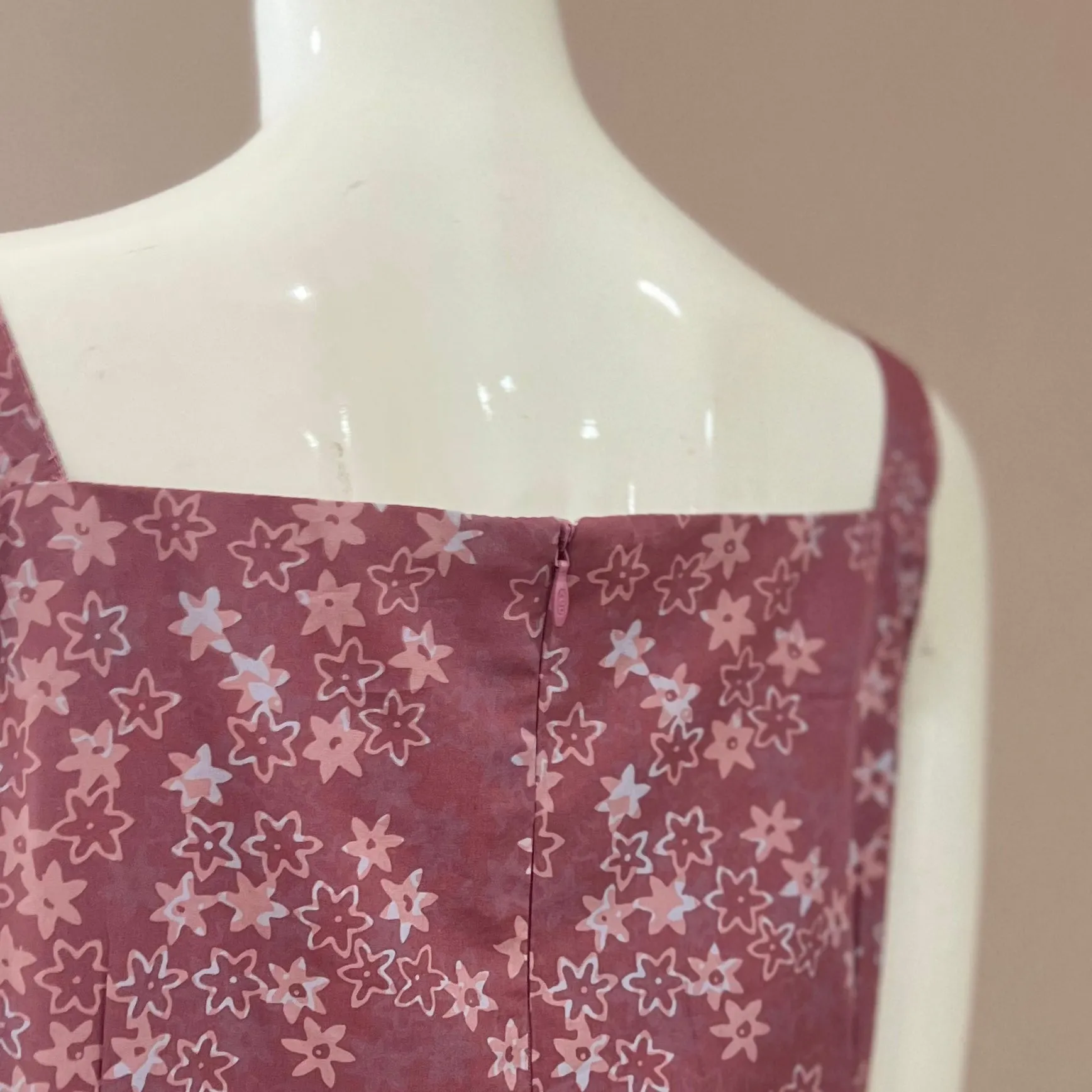 Spring Bloom Midi Dress - L