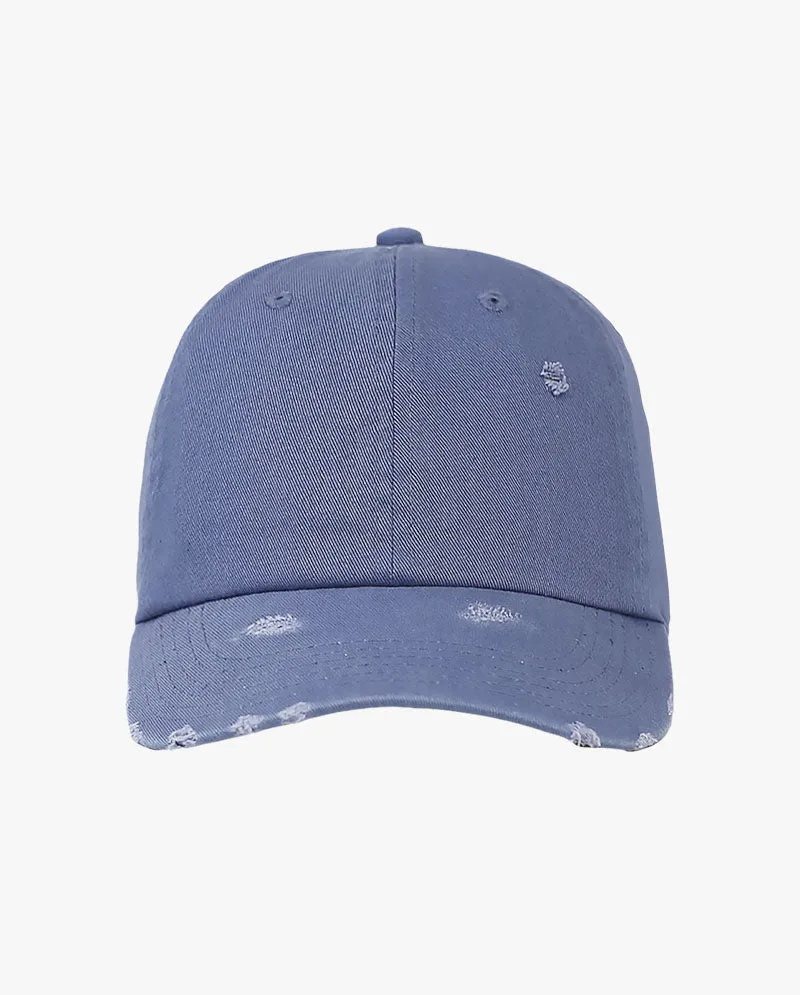 The Hat Depot - Distressed Cotton Baseball Cap