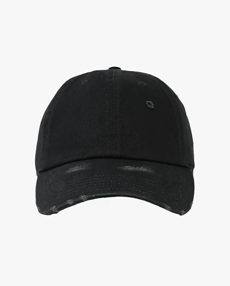 The Hat Depot - Distressed Cotton Baseball Cap