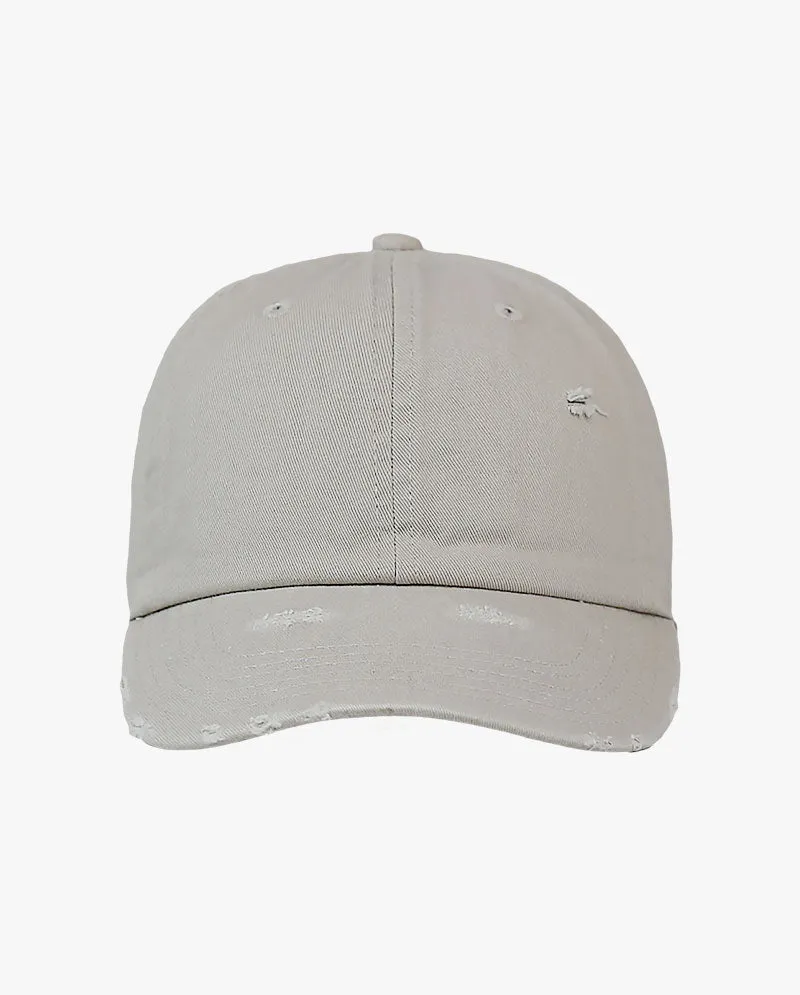 The Hat Depot - Distressed Cotton Baseball Cap