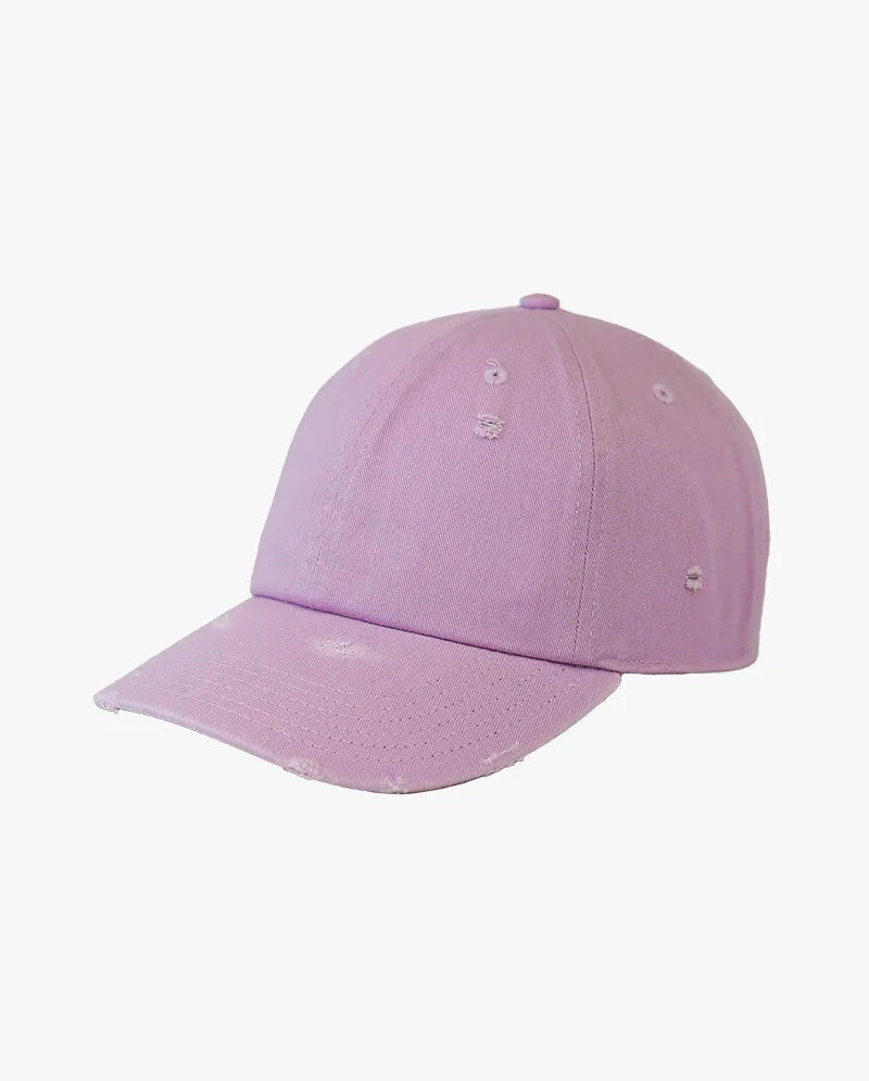 The Hat Depot - Distressed Cotton Baseball Cap