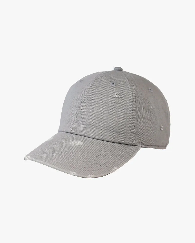 The Hat Depot - Distressed Cotton Baseball Cap