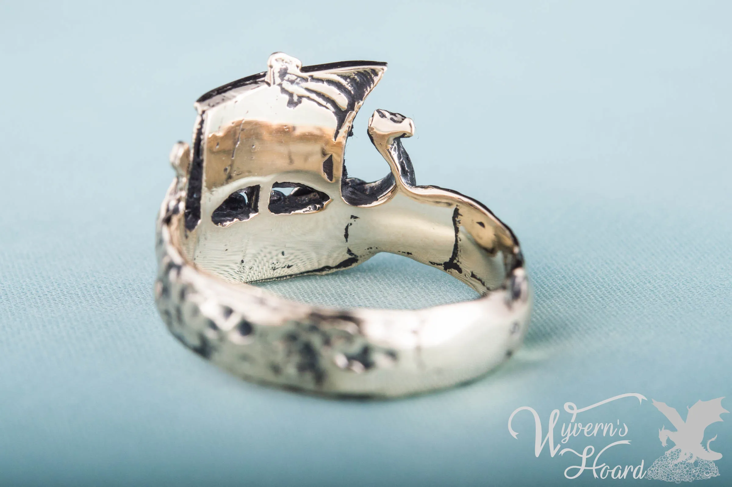 Viking Drakar Longship Ring